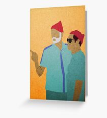 Zissou + Klaus Greeting Card