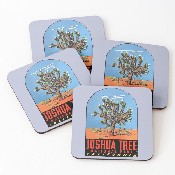 Item preview, Joshua Tree National Park Vintage Travel Decal designed and sold by hilda74.