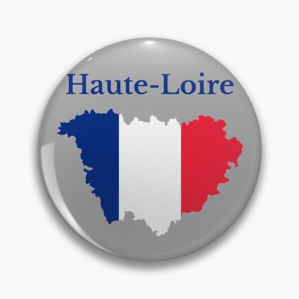 Item preview, Haute-Loire Map, France, French Department designed and sold by marosharaf.