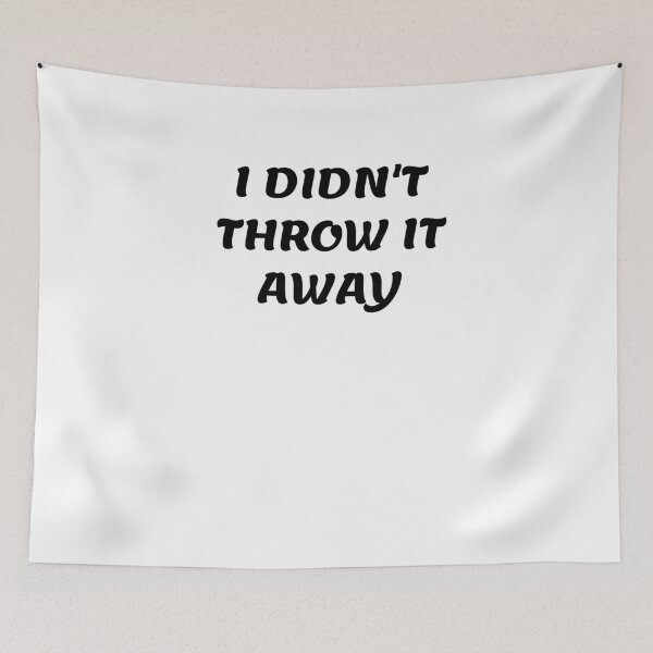 Item preview, White lie party - I didn't throw it away designed and sold by amrmab.