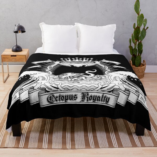 Item preview, Octopus Royalty (B/W) designed and sold by -TheGamingGeeks.