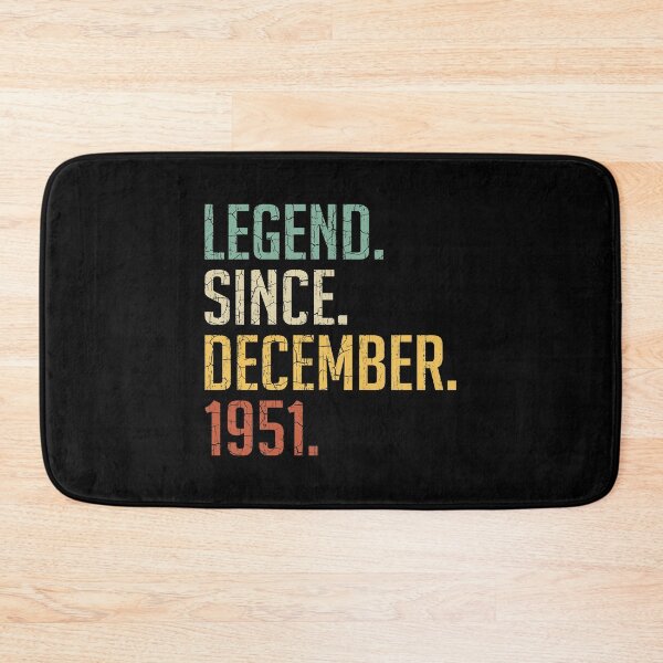 Item preview, Legend Since December 1951 69th Birthday Gift 69 Years Old Vintage December 1951 designed and sold by Takatv.
