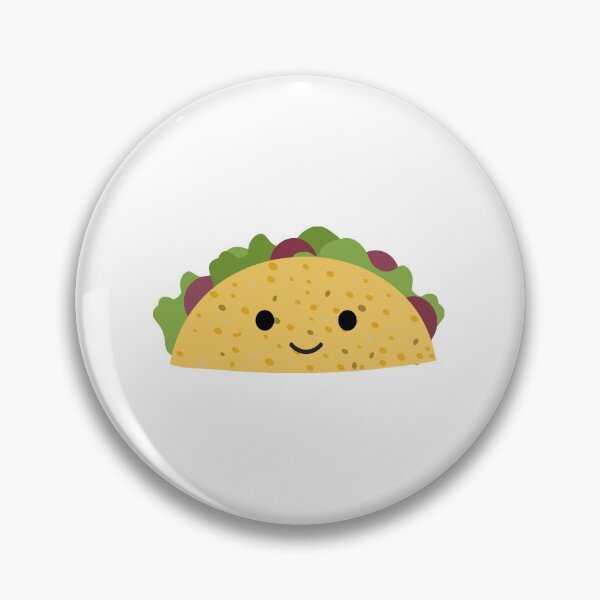 Item preview, Cute Cartoon Smiling Kawaii Taco designed and sold by Hedgie Designs.