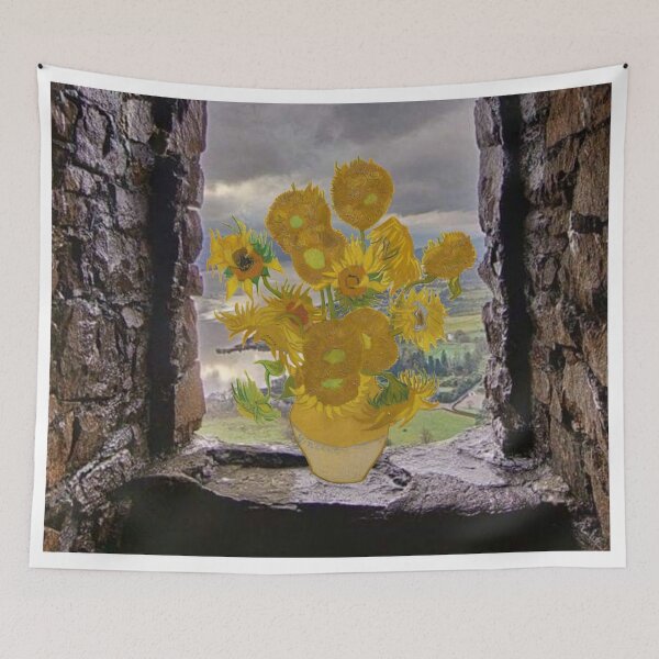 Item preview, Sunflowers in the Castle Window designed and sold by InconstantMoon.