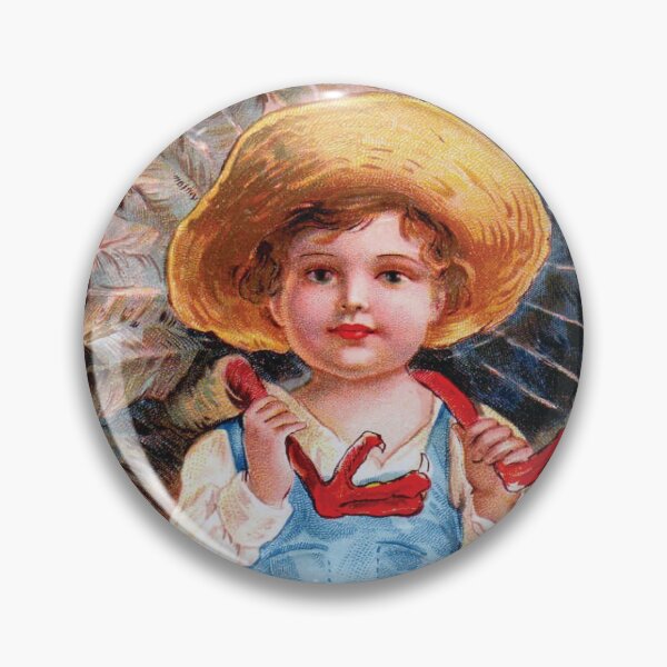 Item preview, Vintage Thanksgiving Illustration Little Turkey Hunter Thanksgiving Greetings designed and sold by DeeElle.