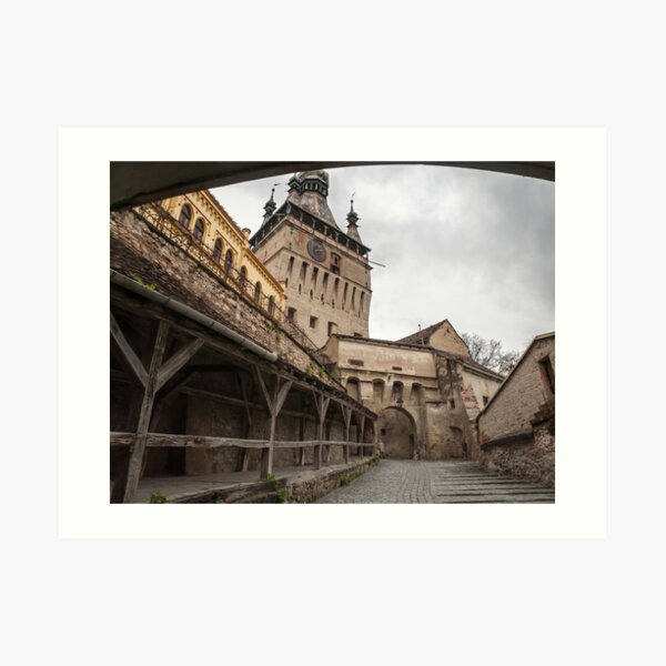 Clock Tower Art Print