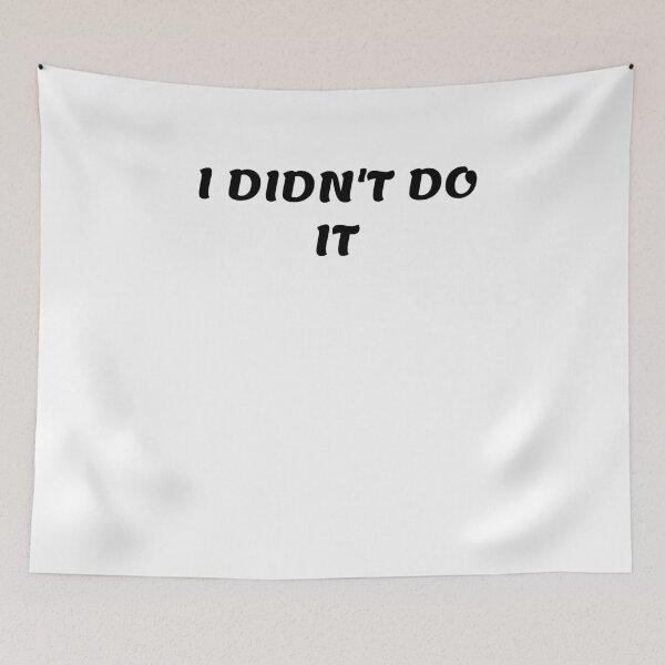 Item preview, White lie party - I didn't do it designed and sold by amrmab.