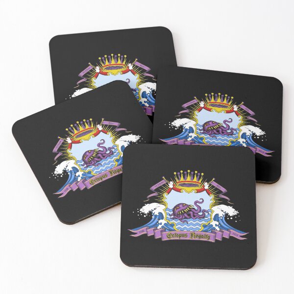 Item preview, Octopus Royalty Heraldic Emblem designed and sold by -TheGamingGeeks.