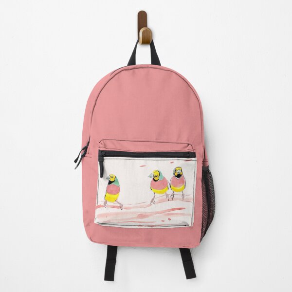 Item preview, Three Pink Finches designed and sold by TASHHOFER.