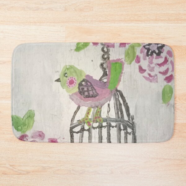 Item preview, Pretty bird and bird cage designed and sold by EmilyAmeliaArt.