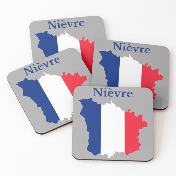Item preview, Nievre Map, France, French Department designed and sold by marosharaf.