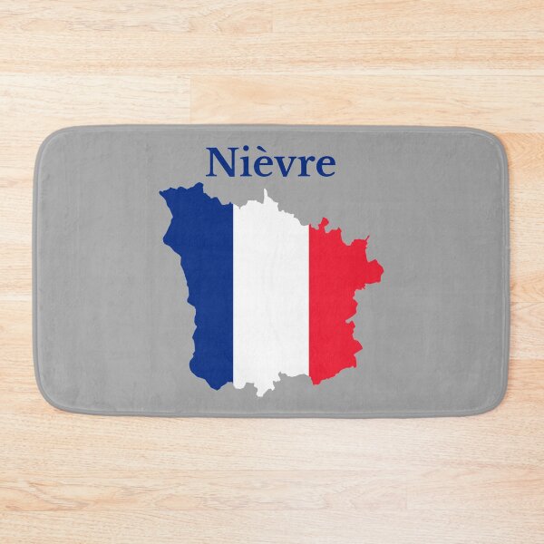 Item preview, Nievre Map, France, French Department designed and sold by marosharaf.