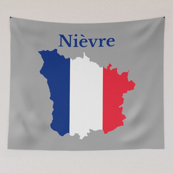 Item preview, Nievre Map, France, French Department designed and sold by marosharaf.