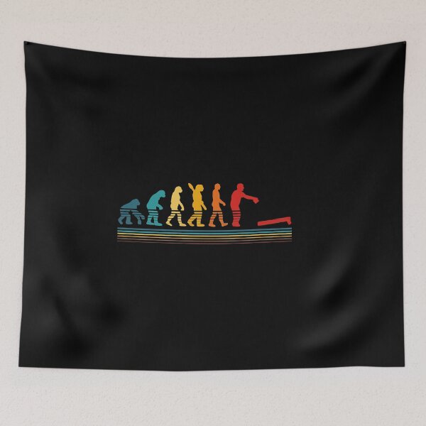 Item preview, Evolution of Cornhole in Retro Colors for Cornstars designed and sold by trendingshop97.