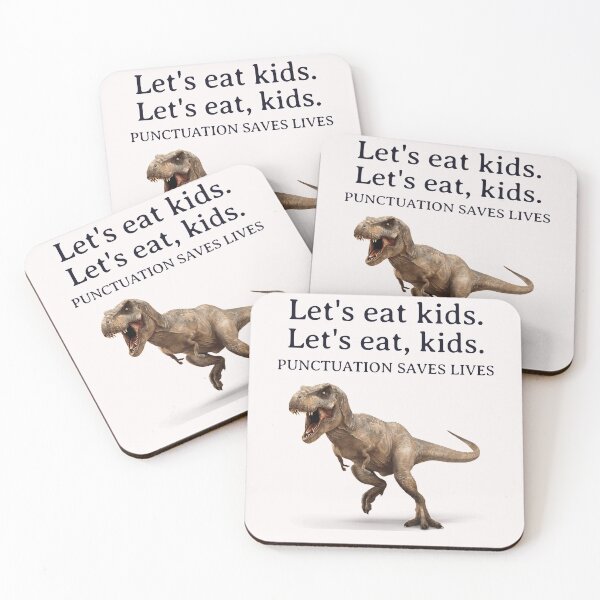 Item preview, Let's Eat Kids designed and sold by ThundalyLife.