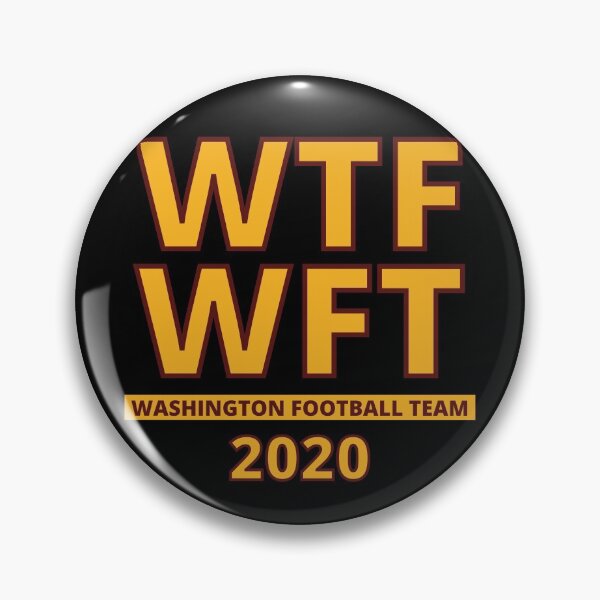 Artikelvorschau, WTF WFT Washington Football Team 2020 (Schwarz) entworfen und verkauft von KauzSL.