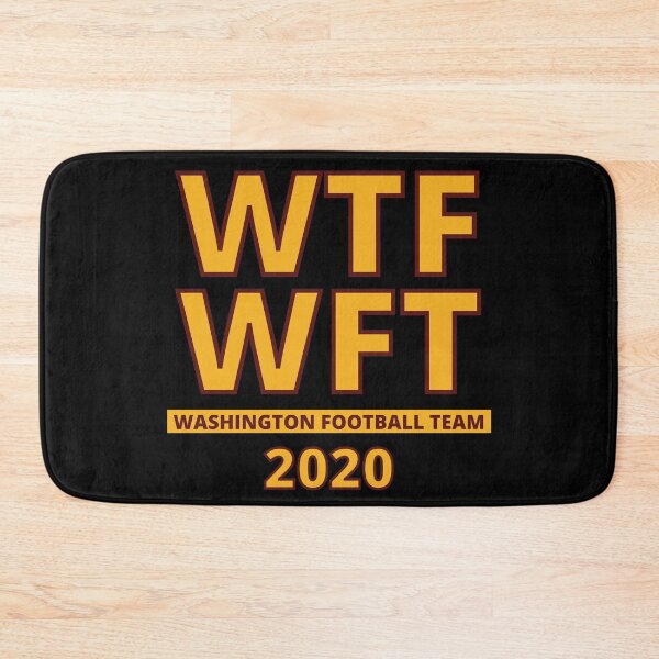 Item preview, WTF WFT Washington Football Team 2020 (Black) designed and sold by KauzSL.