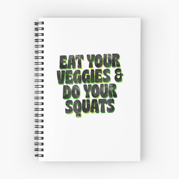 Item preview, Eat Your Veggie Do Squats Gym Fitness designed and sold by thefrshmachine.