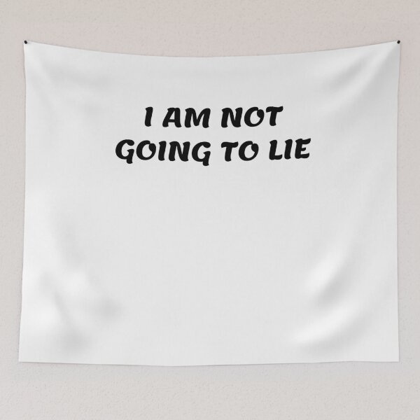 Item preview, White lie party - I am not going to lie designed and sold by amrmab.