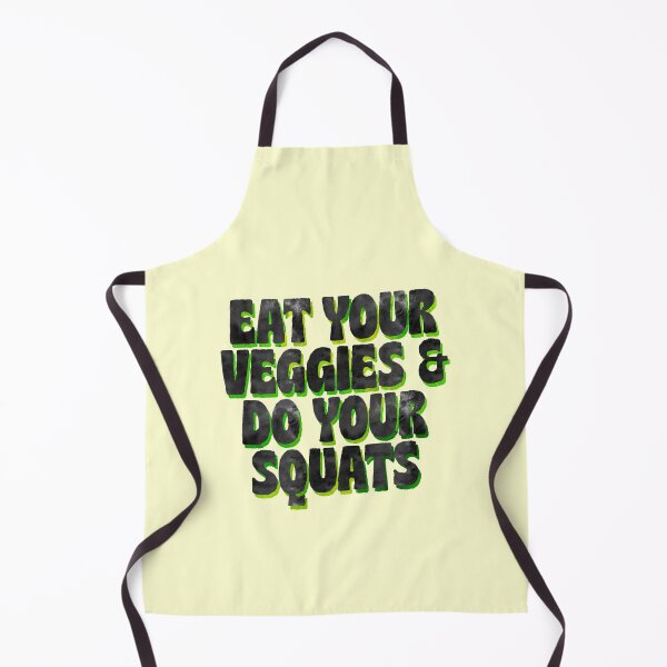 Item preview, Eat Your Veggie Do Squats Gym Fitness designed and sold by thefrshmachine.