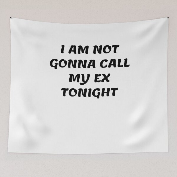 Item preview, White lie party - I am not gonna call my Ex tonight designed and sold by amrmab.