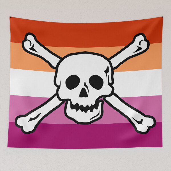 Item preview, Lesbian Pirate Pride designed and sold by hiboux69.