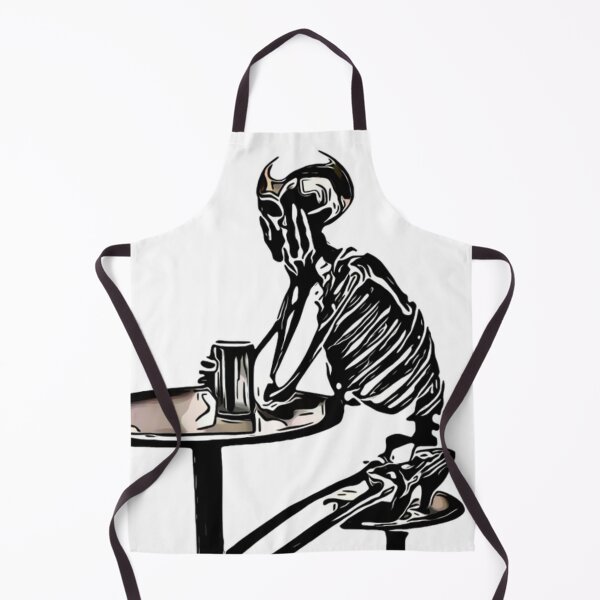 Item preview, halloween skeleton drinking designed and sold by Gordon Nelson.
