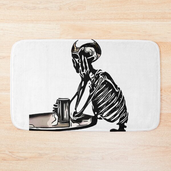 Item preview, halloween skeleton drinking  designed and sold by Gordon Nelson.