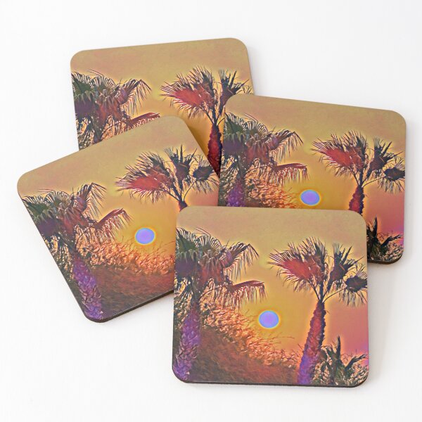 Item preview, Sun Between Palm Trees designed and sold by pinkyjainpan.