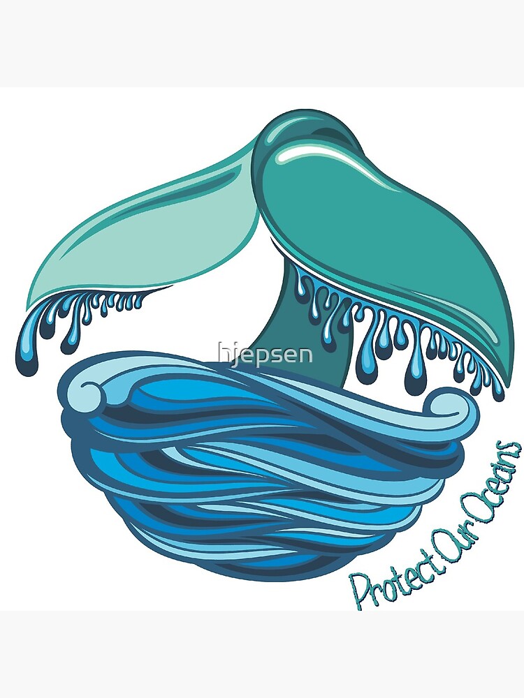 Protect Our Oceans Whale Tail by hjepsen