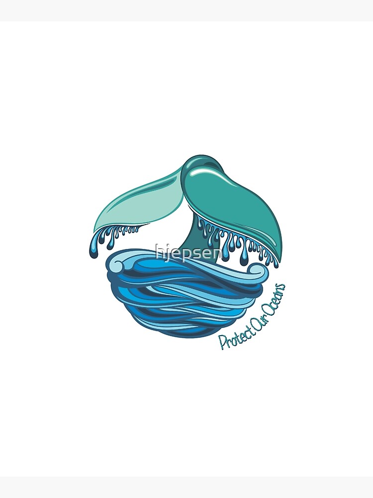 Protect Our Oceans Whale Tail by hjepsen
