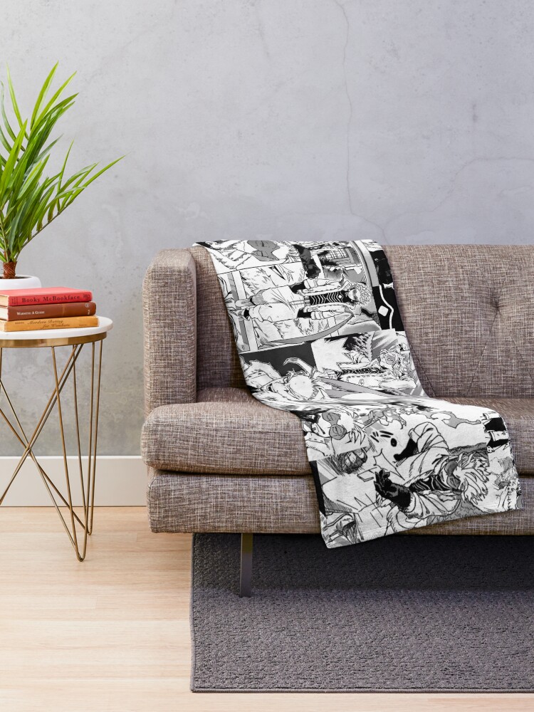 "Hawks Manga Panels" Throw Blanket for Sale by musicalDeleria Redbubble
