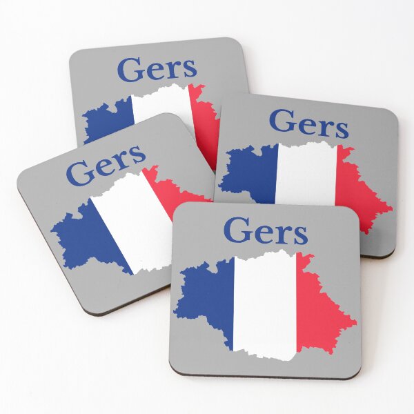 Item preview, Gers Map, France, French Department designed and sold by marosharaf.