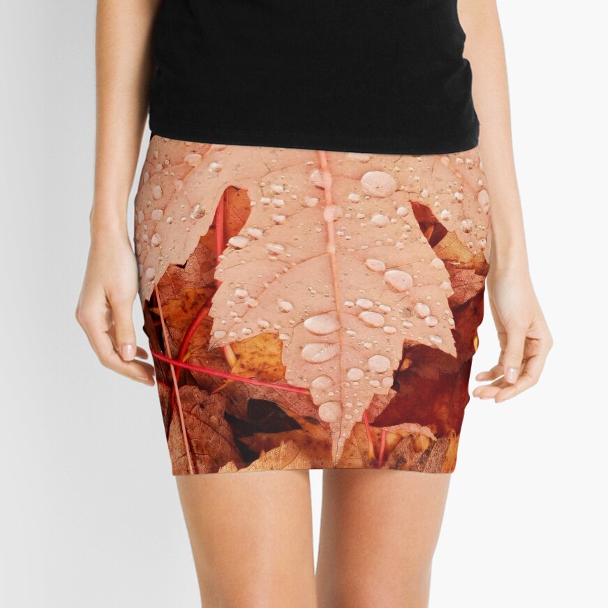 Enchanting Autumn arriving soon by Yannis Lobaina Mini Skirt