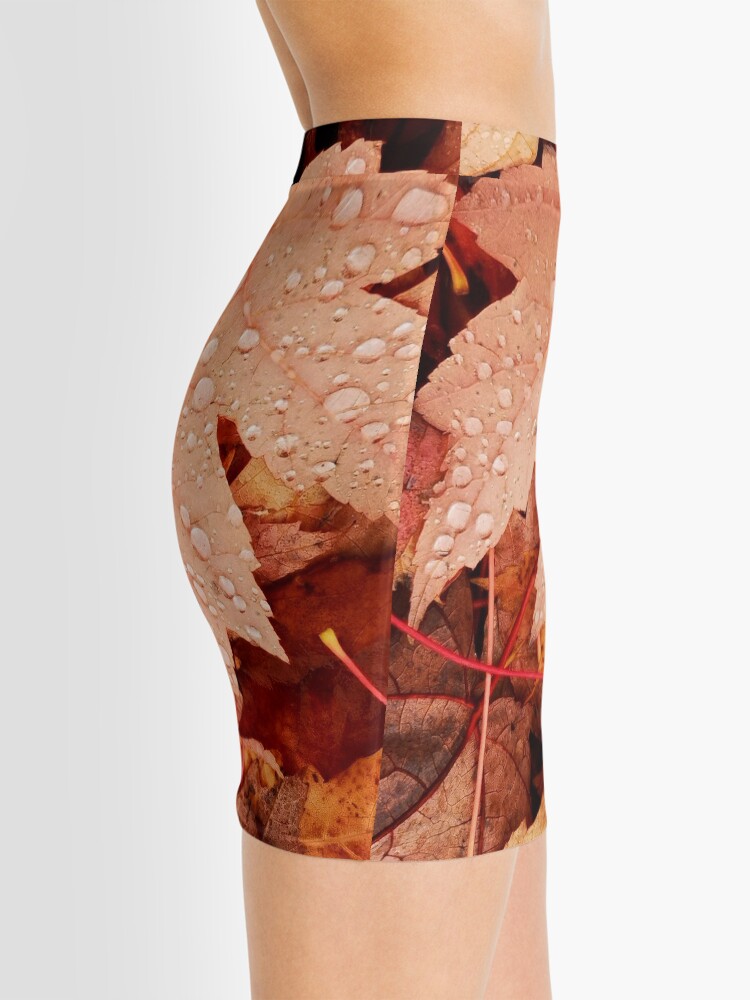 Alternate view of Enchanting Autumn arriving soon by Yannis Lobaina Mini Skirt