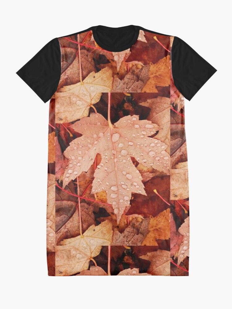 Alternate view of Enchanting Autumn arriving soon by Yannis Lobaina Graphic T-Shirt Dress