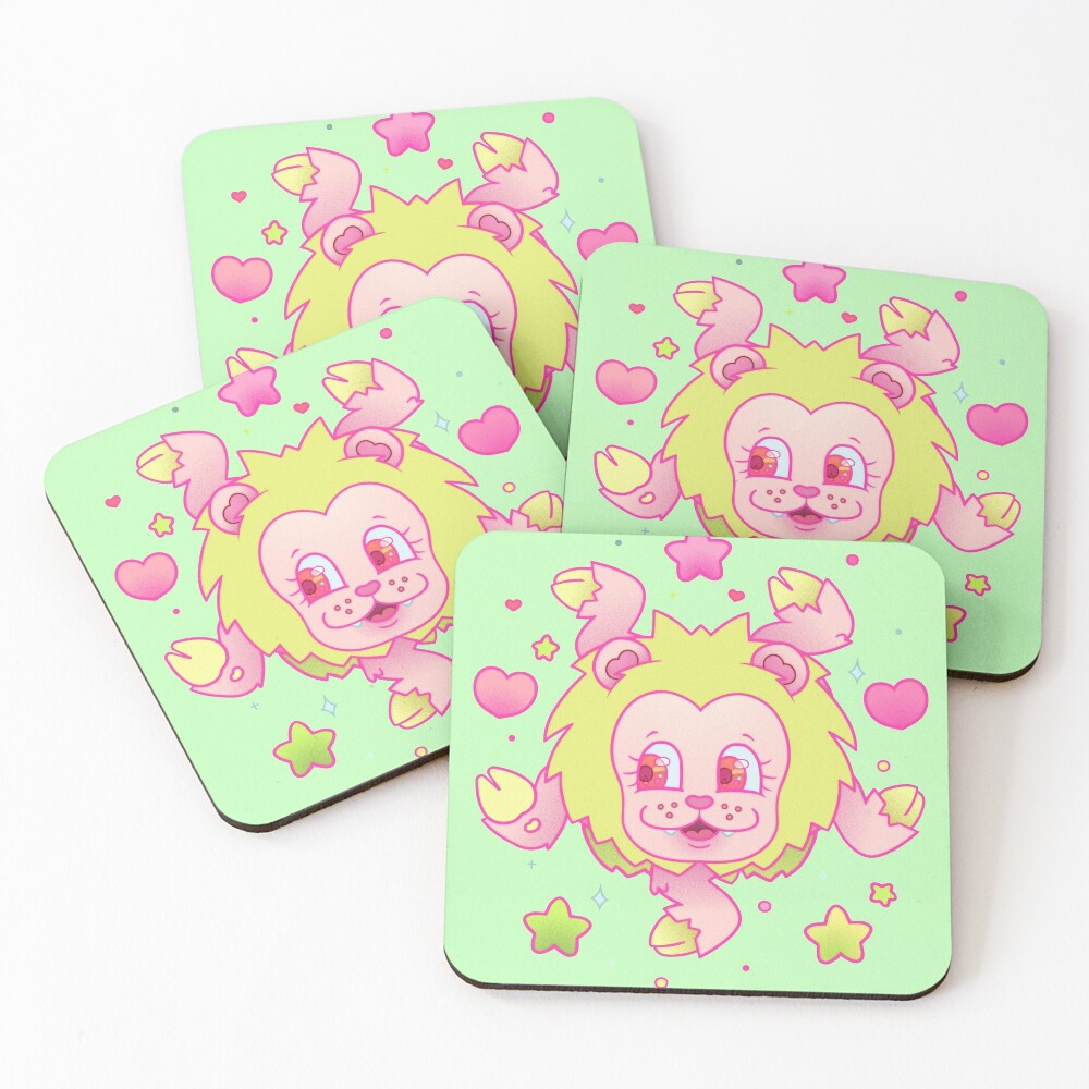 Item preview, Coasters (Set of 4) designed and sold by oh-myrust.