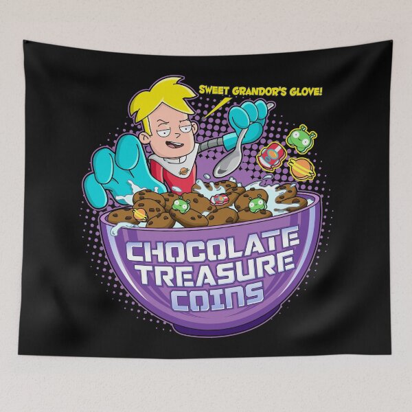 Item preview, Gary's Chocolate Treasure Coins - Final Space Fan Art designed and sold by Luhmdesign.