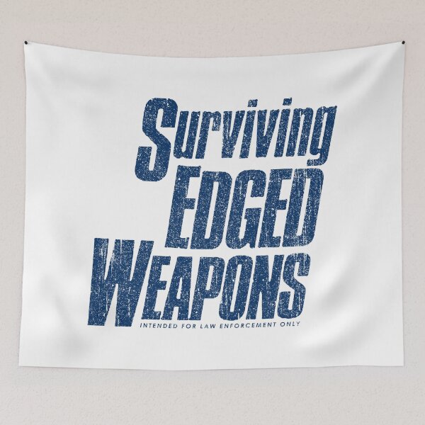 Item preview, Surviving Edged Weapons (Variant) designed and sold by huckblade.