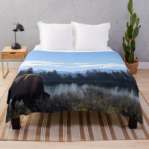 Item preview, Grazing buffalo  designed and sold by WaynesCave.