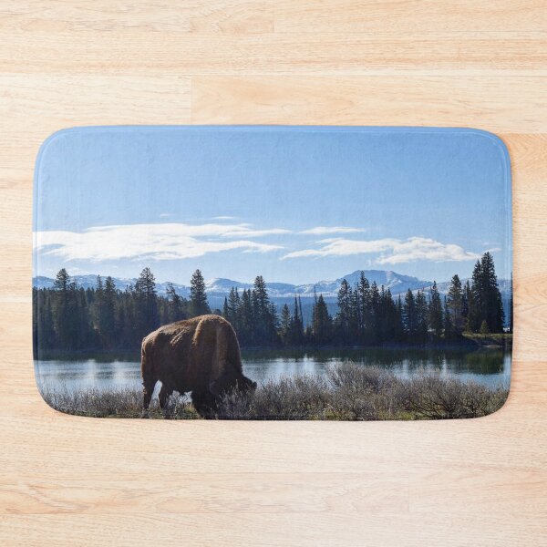 Item preview, Grazing buffalo  designed and sold by WaynesCave.