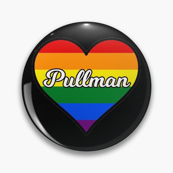 Item preview, Pullman Washington Gay Pride Heart designed and sold by fearcity.