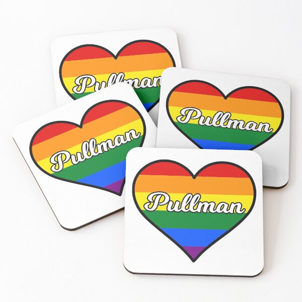 Item preview, Pullman Washington Gay Pride Heart designed and sold by fearcity.