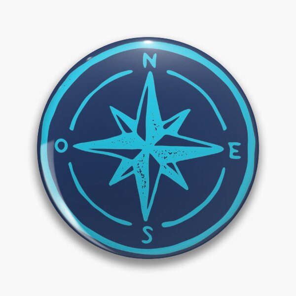 Item preview, Compass Badge designed and sold by Sleepygirl2010.