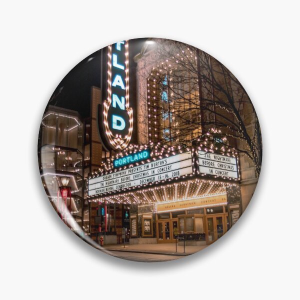Item preview, Portland Theater Reflection designed and sold by HaveANiceDaisy.