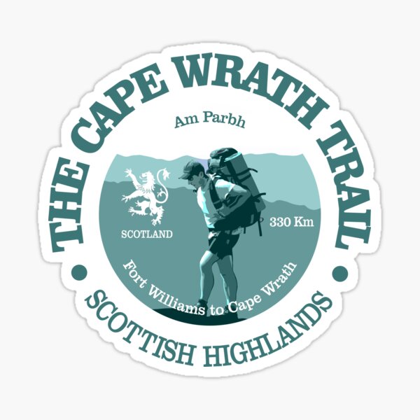 Cape Wrath Trail (T) Sticker