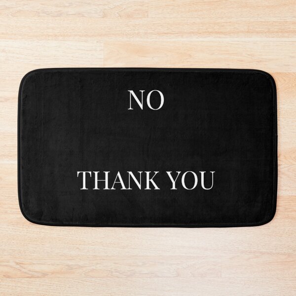 Item preview, No thank you designed and sold by Mermaidssparkle.