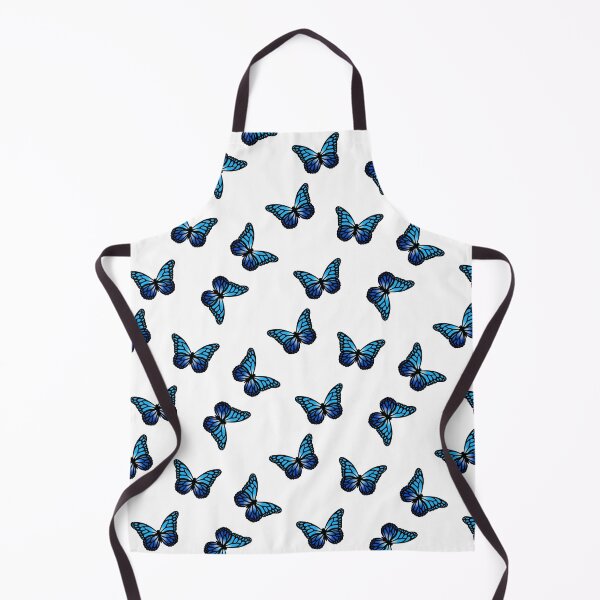 Item preview, Blue Butterflies - White designed and sold by Corey Paige Designs.