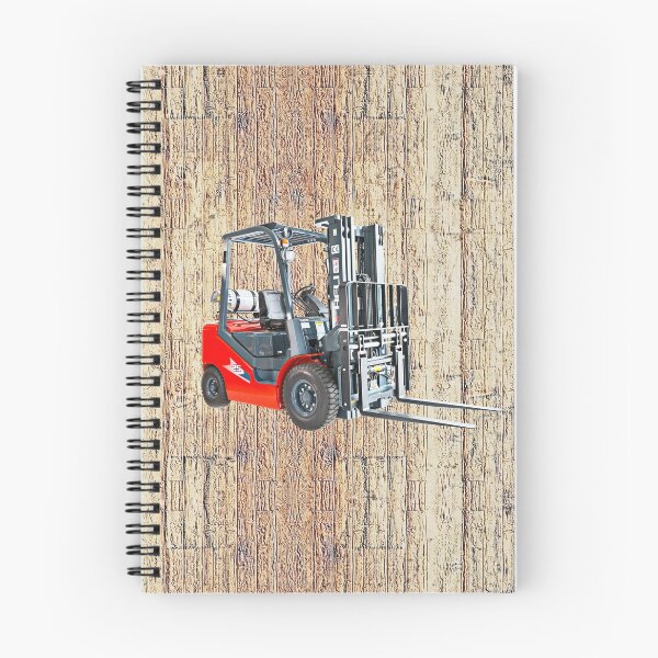 Item preview, Forklift Truck with Wood Effect Pallet Background designed and sold by luvvvvvit.