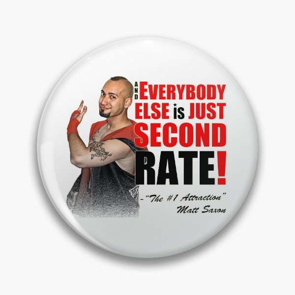 Item preview, "The #1 Attraction" Matt Saxon designed and sold by CheapWrestler.
